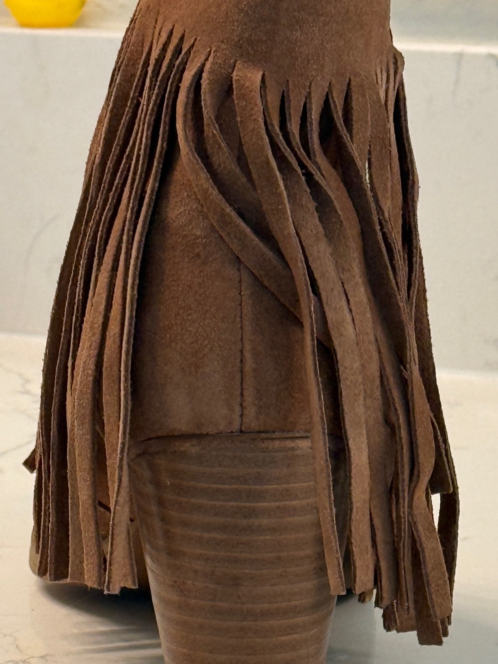 Fringed booties - Picture 4 of 9